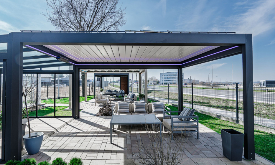 Pergola lamelowa Sunbreaker