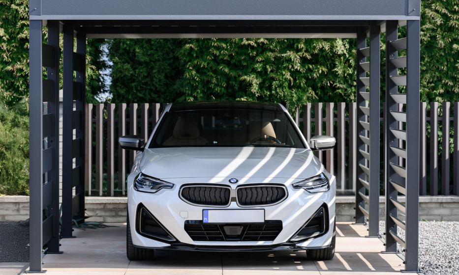 Carport samochodowy