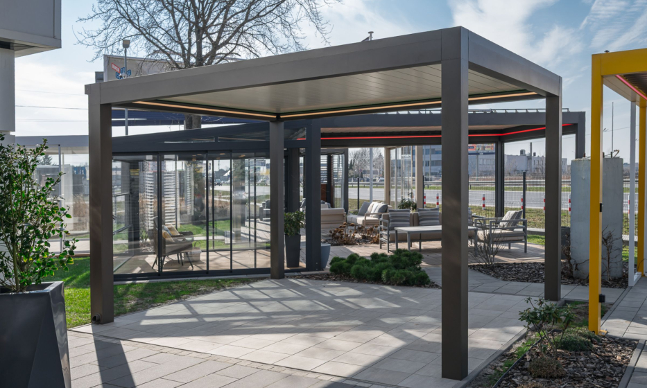 Pergola lamelowa Roll