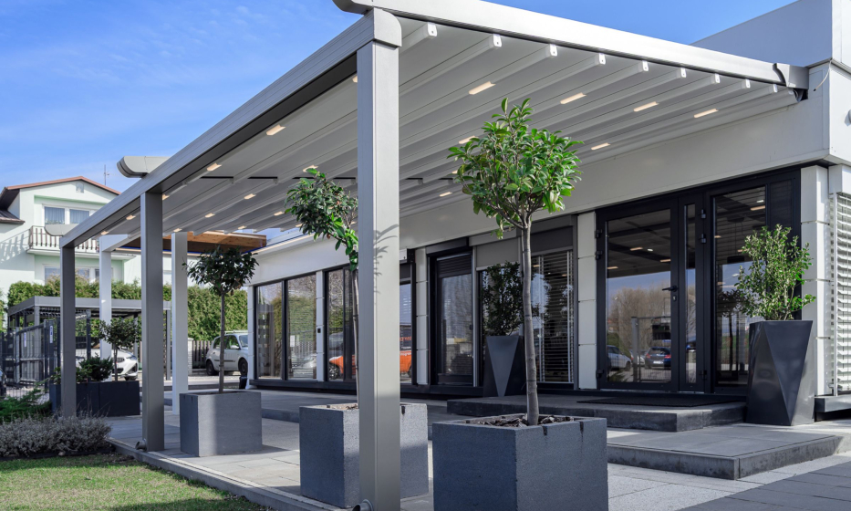 Pergola materiałowa RTS
