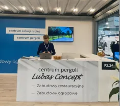 Targi Ptak Expo Warsaw - Pergole z systemami szyb