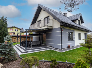 Pergola materiałowa, tkaninowa Slim ręczna Lubas Warszawa 10.jpg