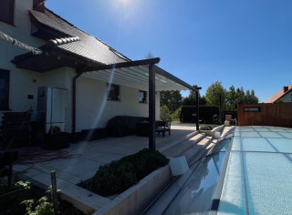 Pergola RTS 5 x 3,5m z oświetleniem LED